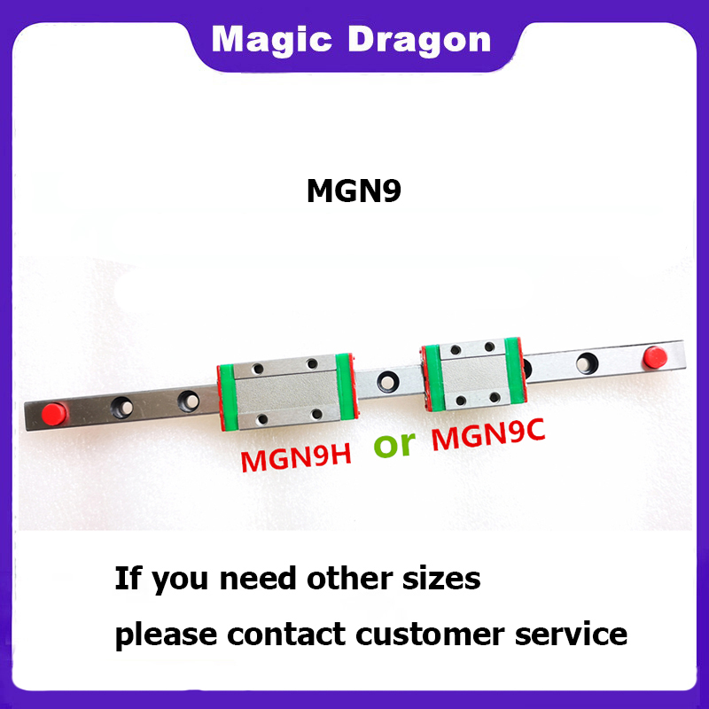 NEW 9mm Linear Guide MGN9 100  - огляд і ціна Linear Rail Mgn12H Set