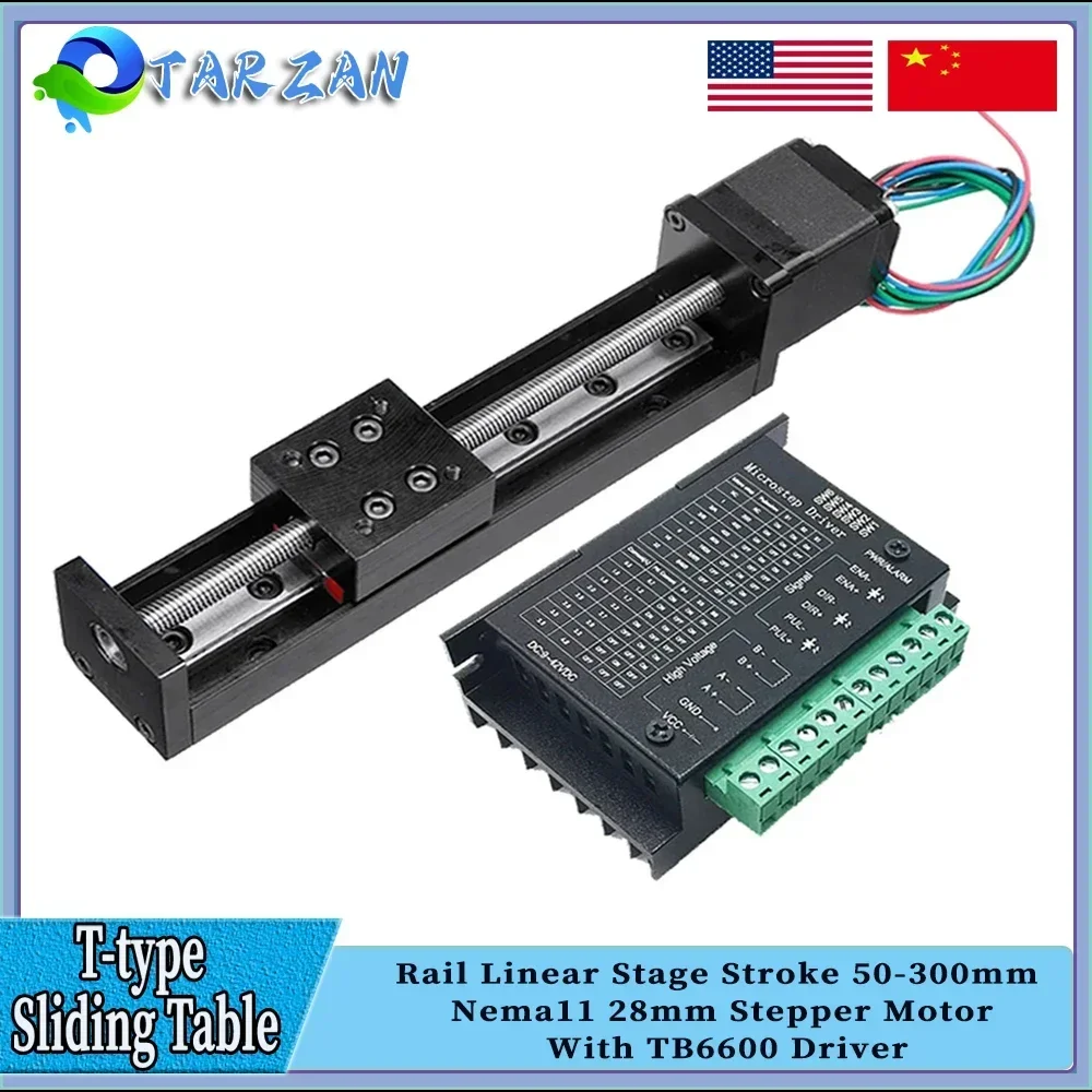 Mini T-type Sliding Table Line - огляд і ціна Linear Rail Mgn12H Set
