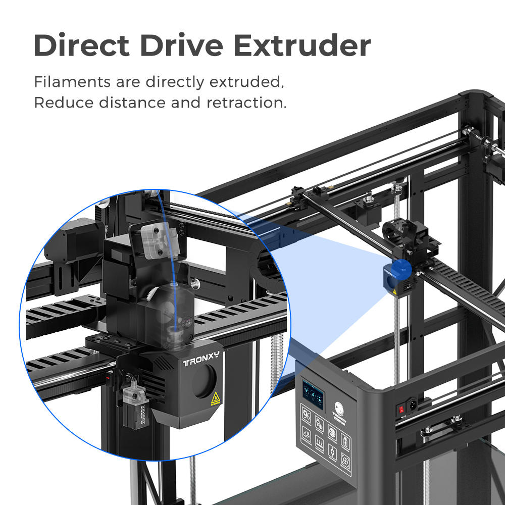 NEWEST Tronxy VEHO Series 600  - огляд і ціна Corexy 3D Printer Kit